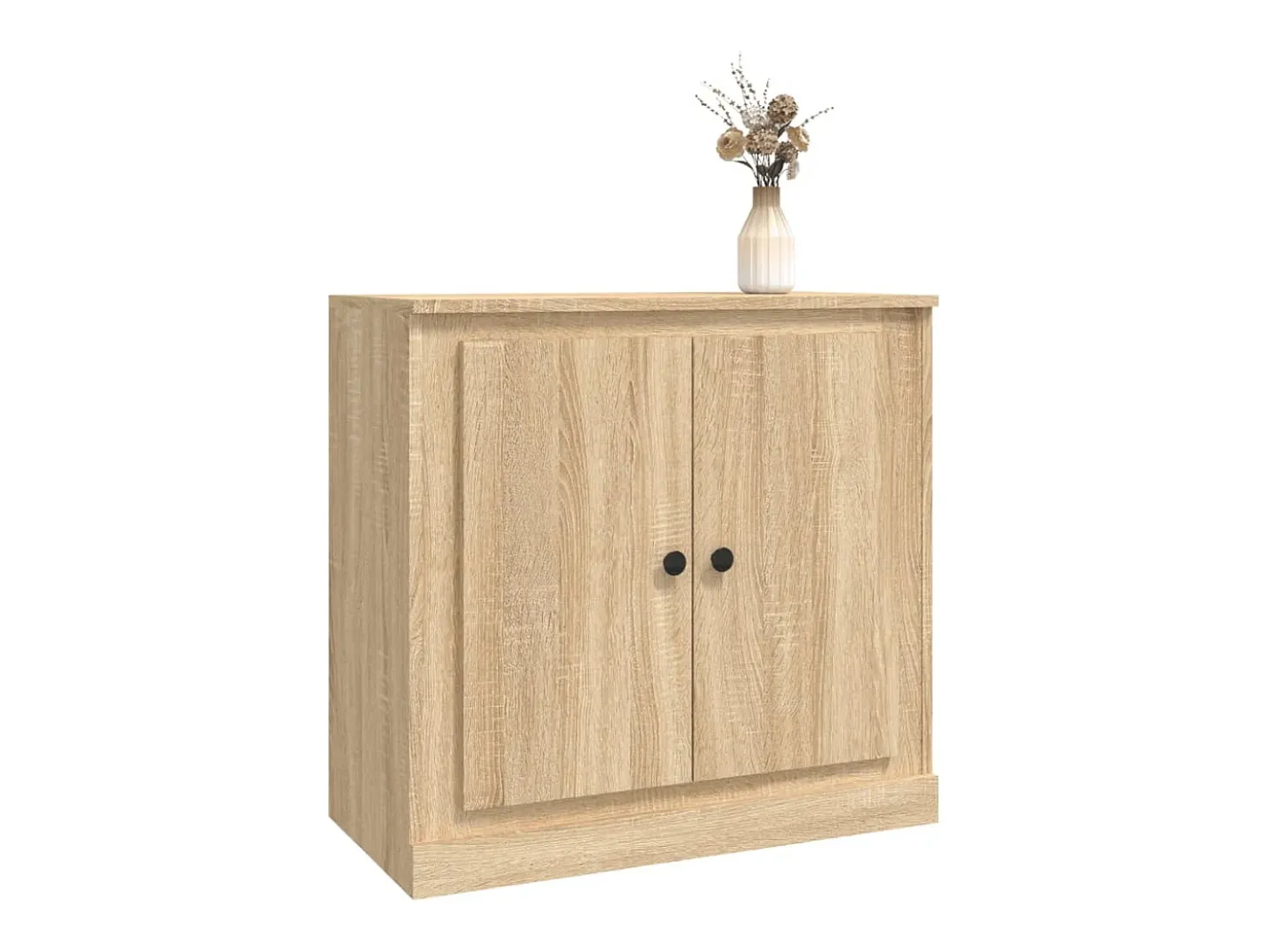 Aparador de roble Sonoma 70x35,5x67,5 cm madera de ingeniería