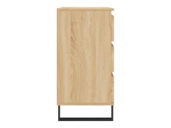 Aparador de roble Sonoma 60x35x70 cm Madera de ingeniería