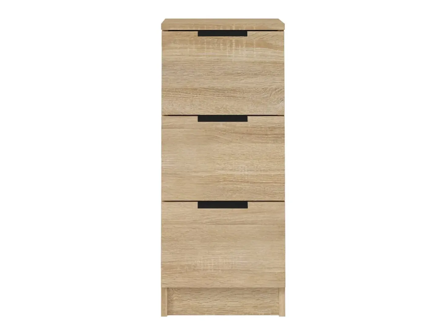 Aparador de roble Sonoma 30x30x70 cm Madera de ingeniería