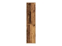 Aparador envejecido de 80x33x150 cm en madera de ingeniería