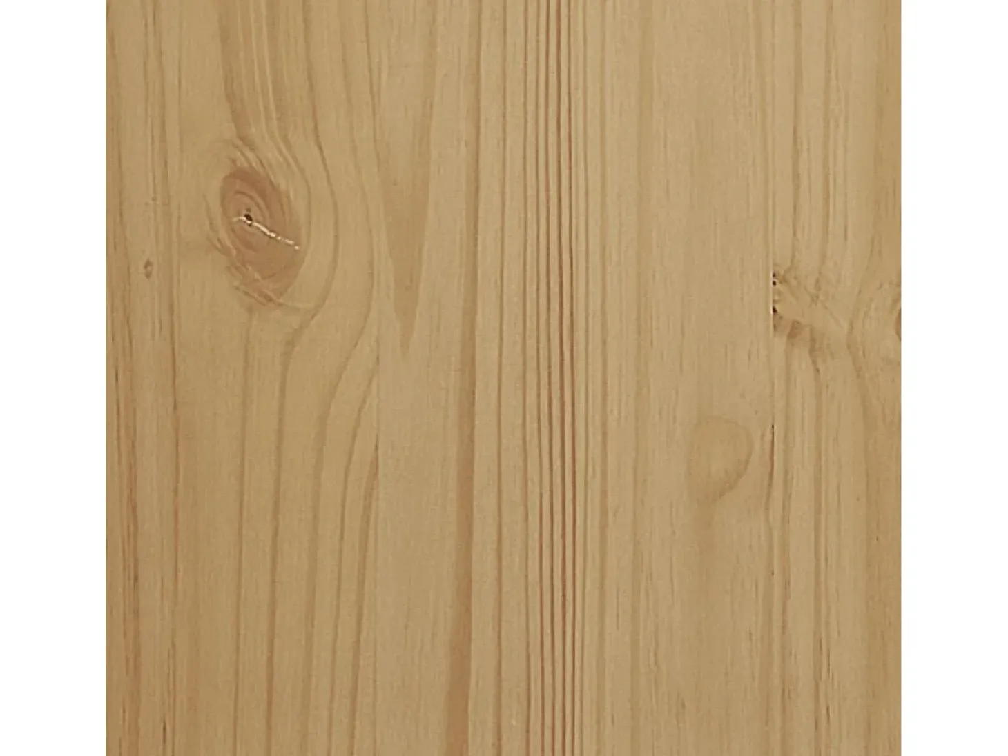 Aparador FLORO madera maciza de pino marrón cera 114x43x74 cm