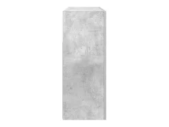 Aparador Gris Concreto 116 x 30 x 75 cm Madera de ingeniería