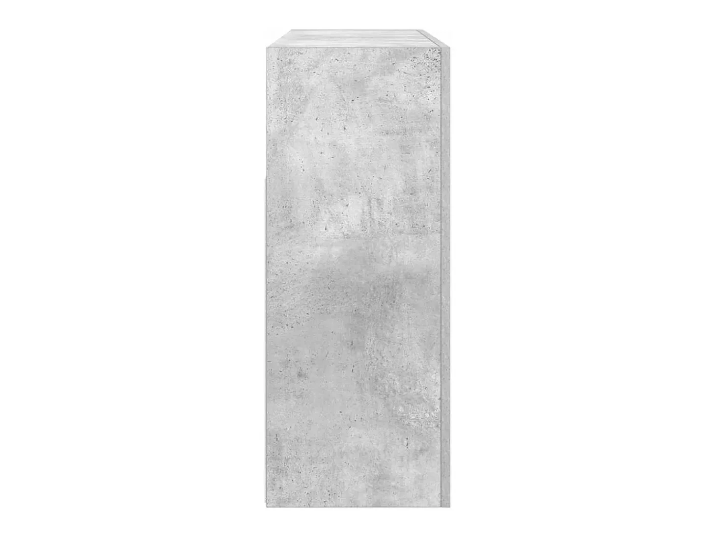 Aparador Gris Concreto 116 x 30 x 75 cm Madera de ingeniería