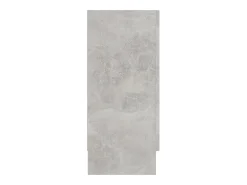 Aparador Gris Hormigón 120x30,5x70 cm Madera de Ingeniería