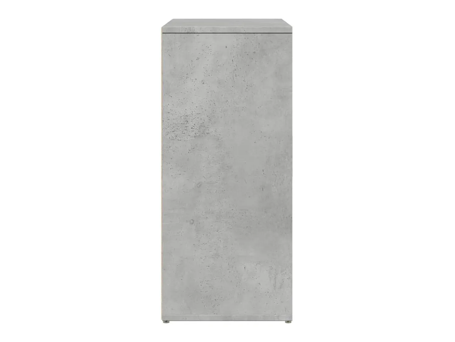 Aparador gris hormigón 60x31x70 cm madera de ingeniería