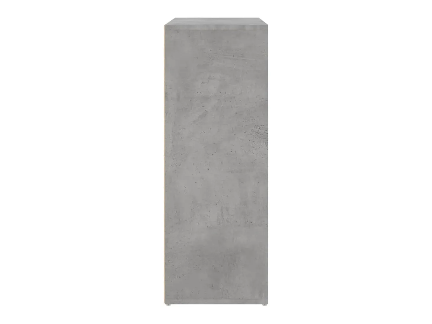 Aparador gris hormigón 60x31x84 cm madera de ingeniería