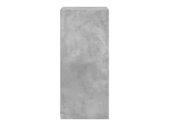 Aparador gris hormigón 45x41x93 cm madera de ingeniería
