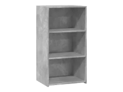 Aparador gris hormigón 50x41x93 cm madera de ingeniería