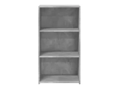 Aparador gris hormigón 50x41x93 cm madera de ingeniería