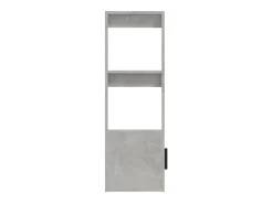 Aparador Gris Hormigón 80x30x90 cm Madera de Ingeniería