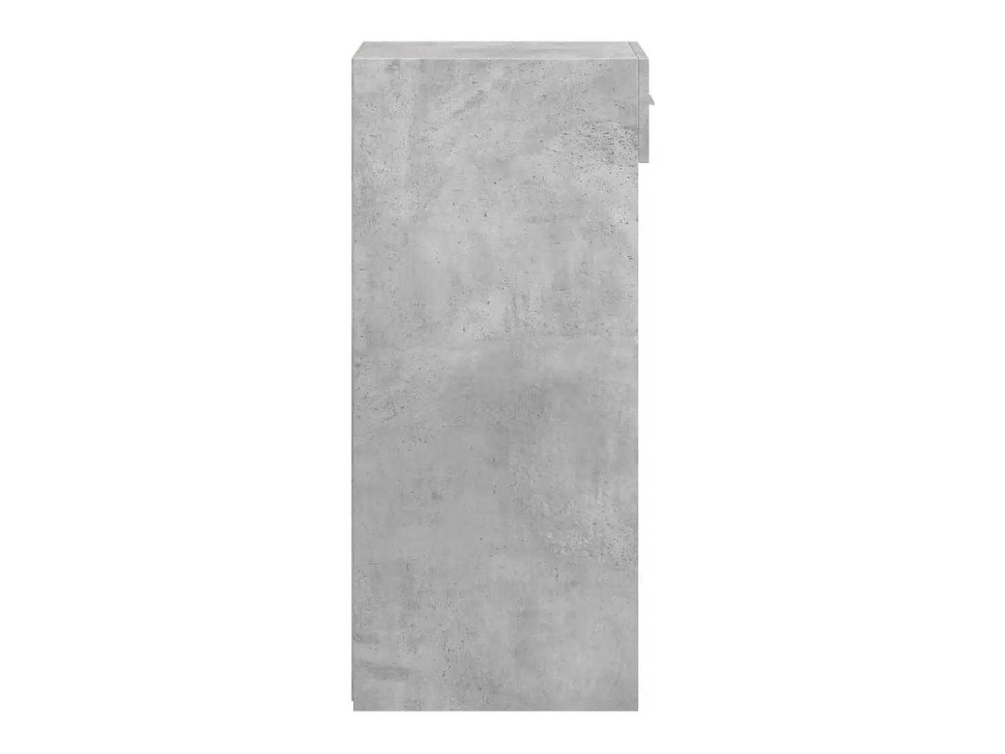 Aparador gris hormigón 30x42,5x93 cm madera de ingeniería