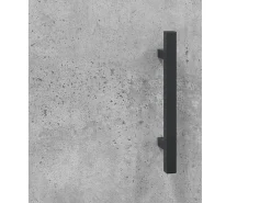 Aparador gris hormigón 100x36x60 cm madera de ingeniería
