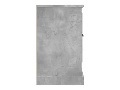 Aparador Gris Hormigón 100x35,5x60 cm Madera de Ingeniería