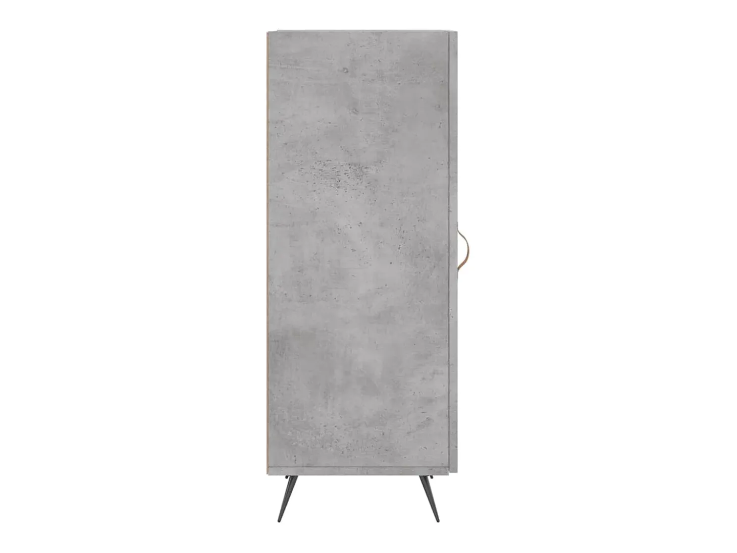 Aparador Gris Hormigón 34,5x34x90 cm Madera de Ingeniería
