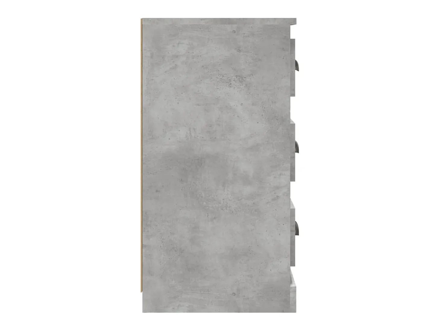 Aparador gris hormigón 70x35,5x67,5 cm madera de ingeniería