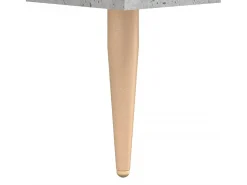 Aparador gris hormigón 34,5x32,5x90 cm madera de ingeniería