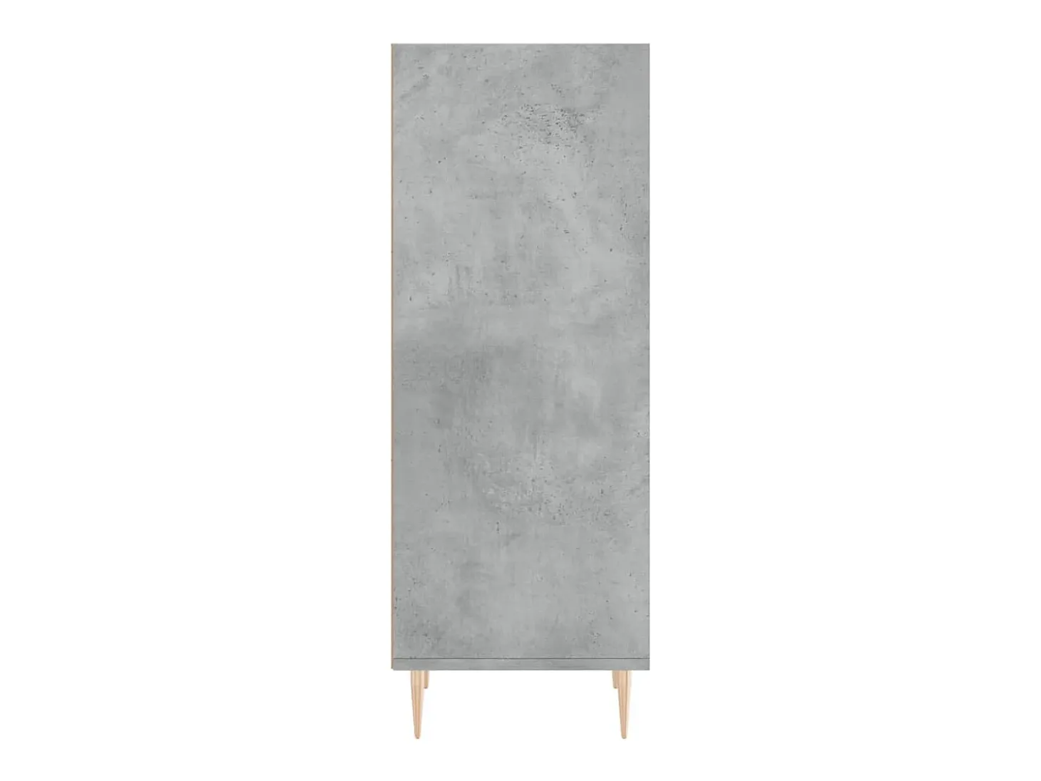 Aparador gris hormigón 34,5x32,5x90 cm madera de ingeniería