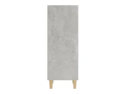 Aparador Gris Hormigón 34,5x32,5x90 cm Madera de Ingeniería