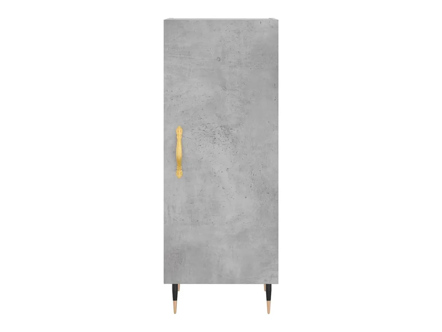 Aparador Gris Hormigón 34,5x34x90 cm Madera de Ingeniería