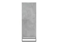 Aparador gris hormigón 34,5x32,5x90 cm madera de ingeniería