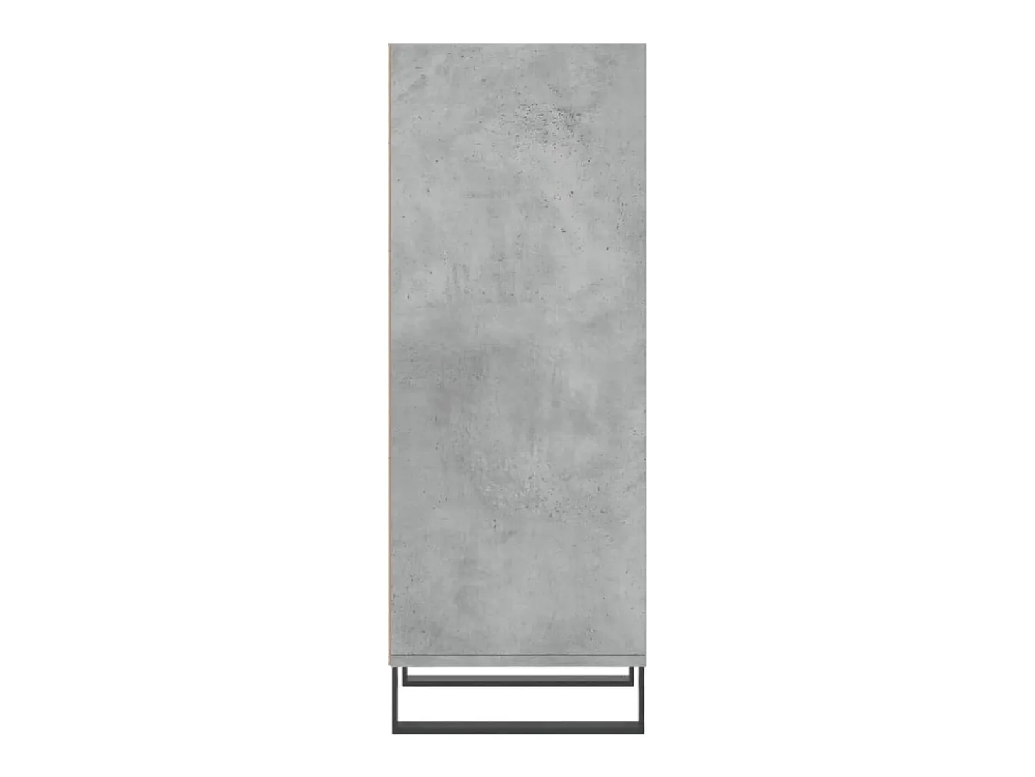 Aparador gris hormigón 34,5x32,5x90 cm madera de ingeniería