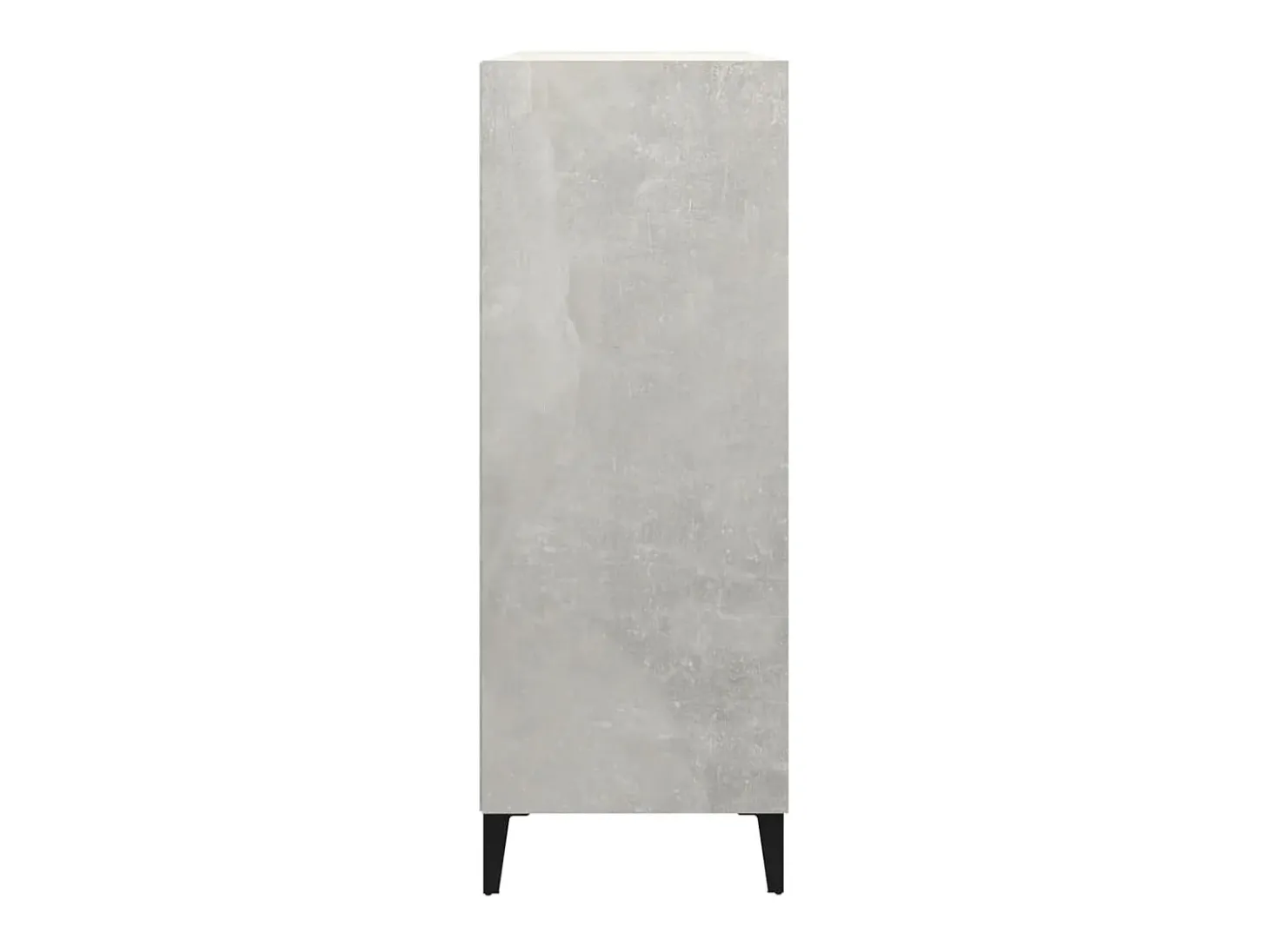 Aparador Gris Hormigón 69,5x32,5x90 cm Madera de Ingeniería