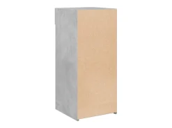 Aparador gris hormigón 40x42,5x93 cm madera de ingeniería
