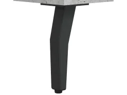 Aparador gris hormigón 34,5x32,5x90 cm madera de ingeniería