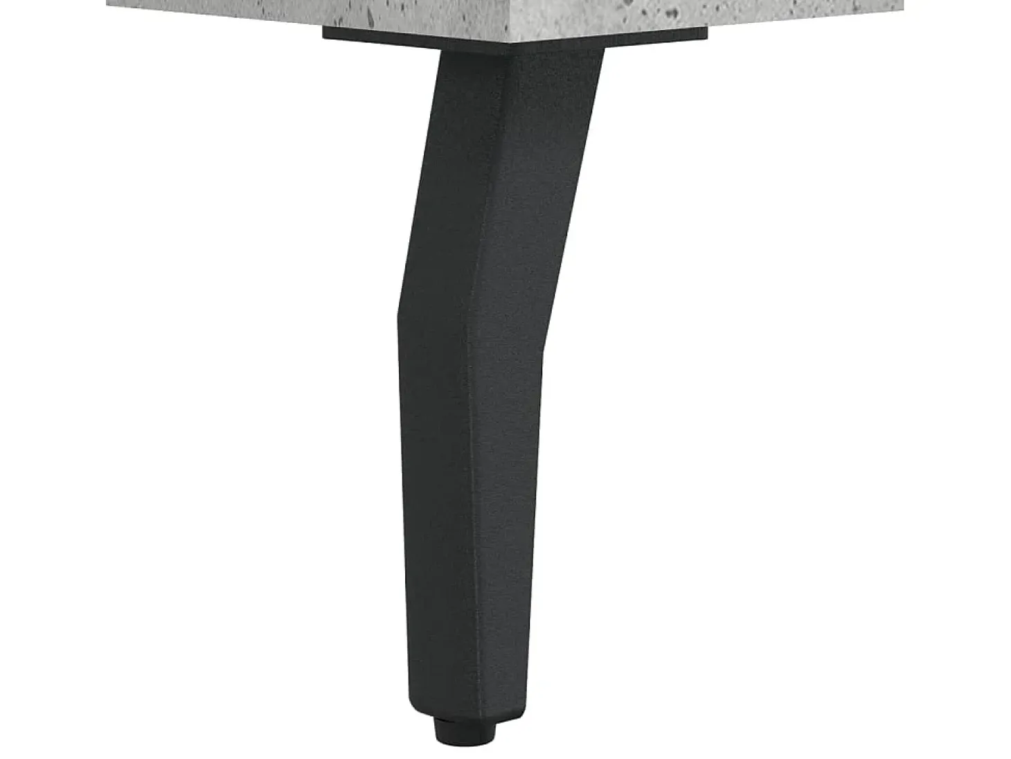 Aparador gris hormigón 69,5x34x90 cm madera de ingeniería