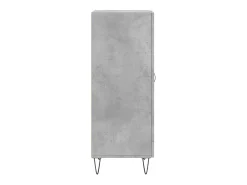 Aparador Gris Hormigón 34,5x34x90 cm Madera de Ingeniería