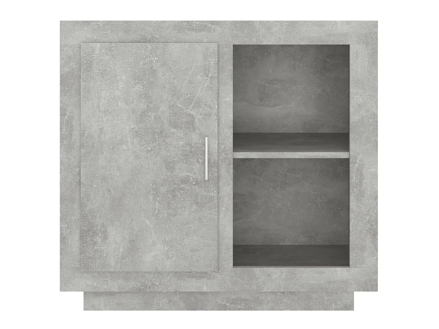 Aparador gris hormigón 80x40x75 cm ES27401