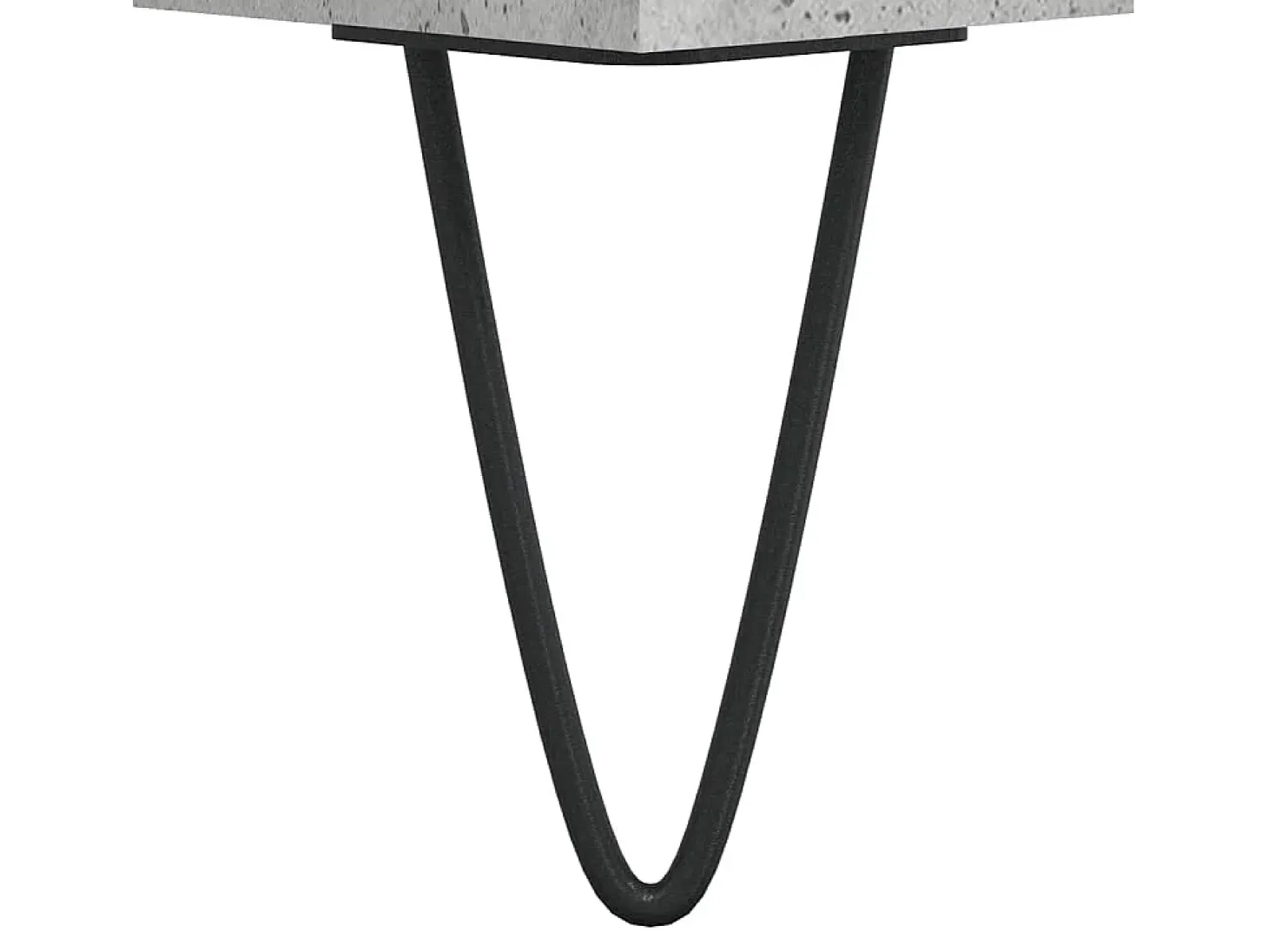 Aparador gris hormigón 104x35x70 cm madera de ingeniería