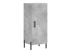 Aparador Gris Hormigón 34,5x34x90 cm Madera de Ingeniería