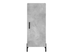 Aparador Gris Hormigón 34,5x34x90 cm Madera de Ingeniería