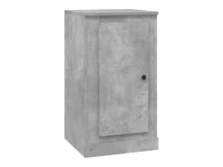 Aparador gris hormigón 37,5x35,5x67,5 cm madera de ingeniería