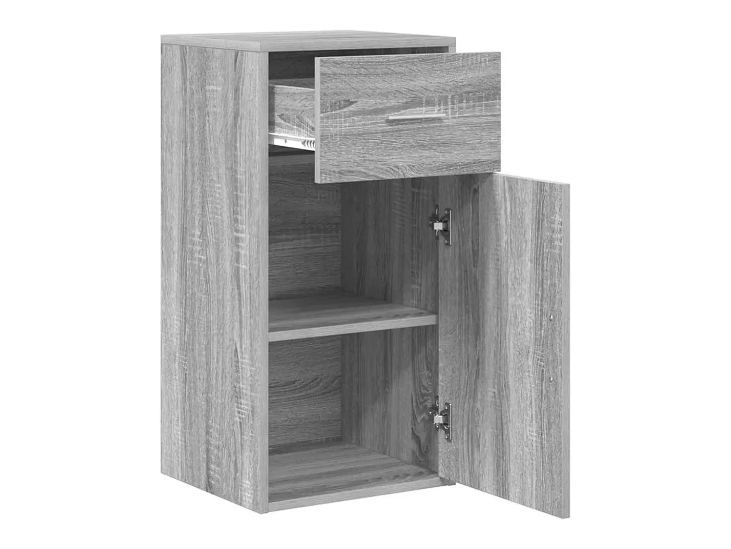 Aparador Gris sonoma 38 x 34.5 x 75 cm Madera contrachapada
