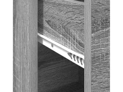 Aparador Gris sonoma 38 x 34.5 x 75 cm Madera contrachapada