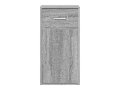 Aparador Gris sonoma 38 x 34.5 x 75 cm Madera contrachapada