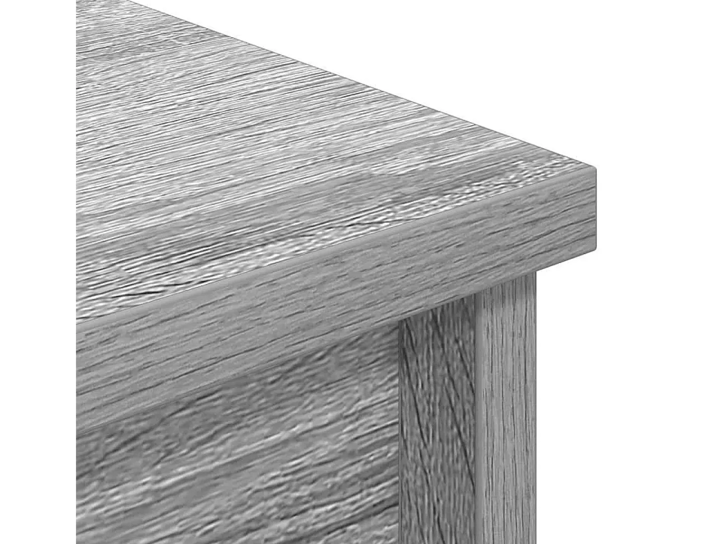Aparador gris Sonoma 37,5x35x180 cm Madera de ingeniería