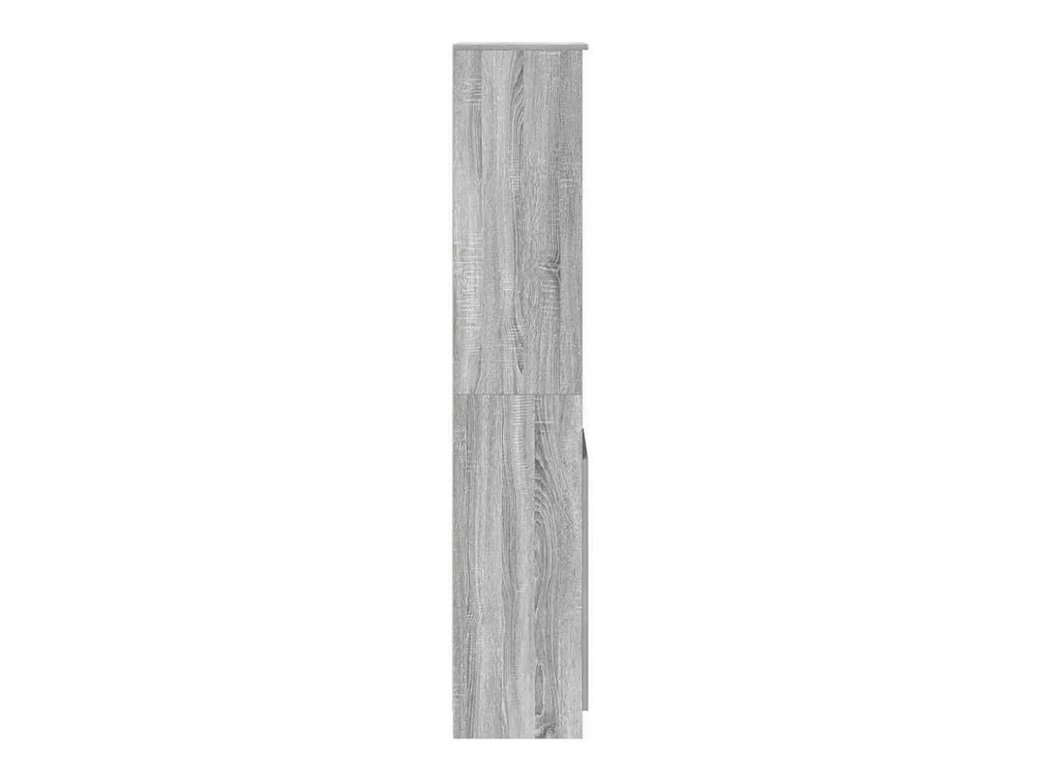 Aparador gris Sonoma 37,5x35x180 cm Madera de ingeniería