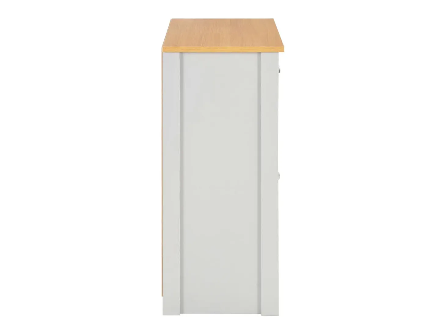 Aparador gris 79x35x81 cm