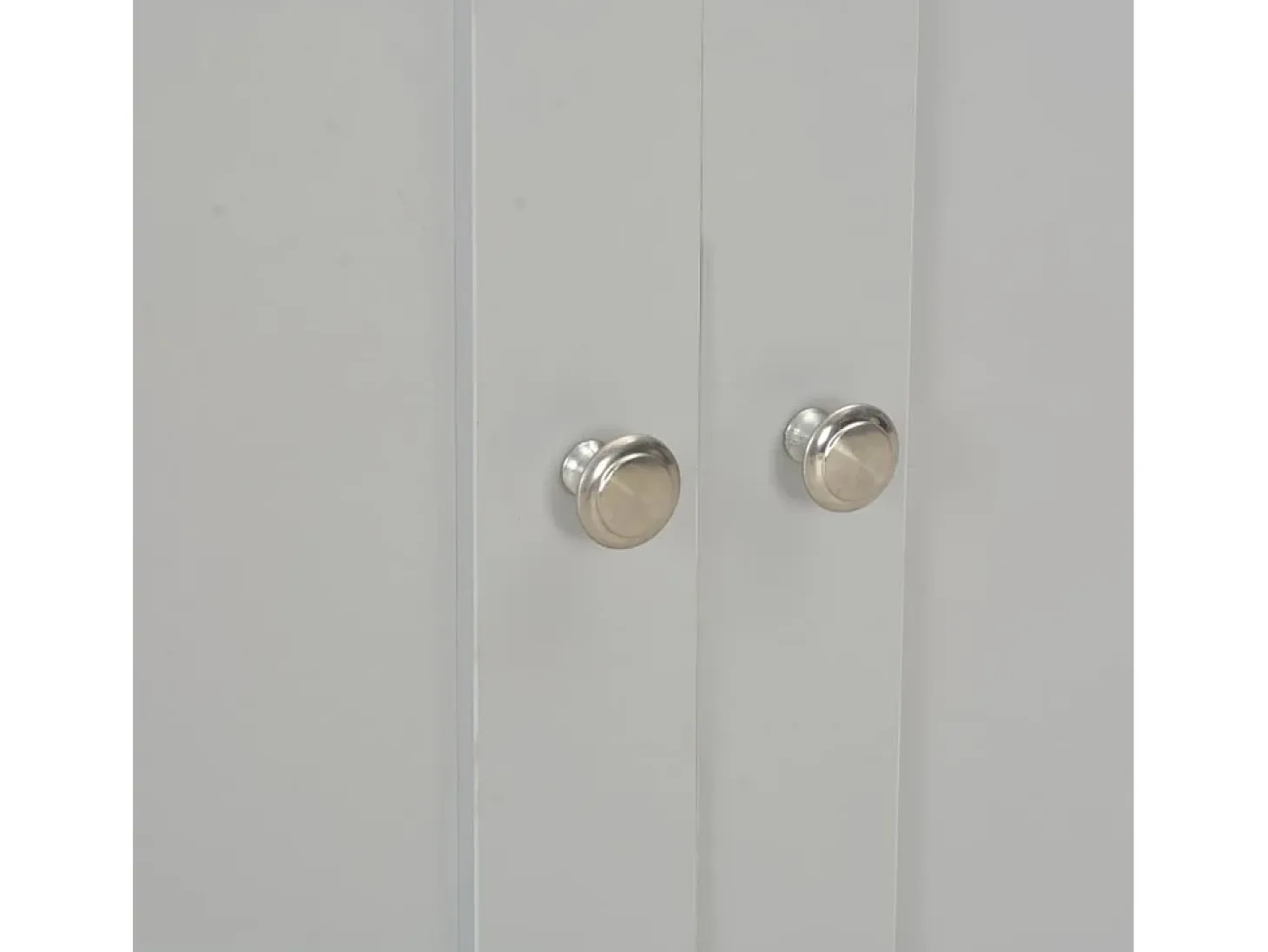 Aparador gris 112x35x81 cm