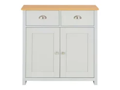 Aparador gris 79x35x81 cm ES909749