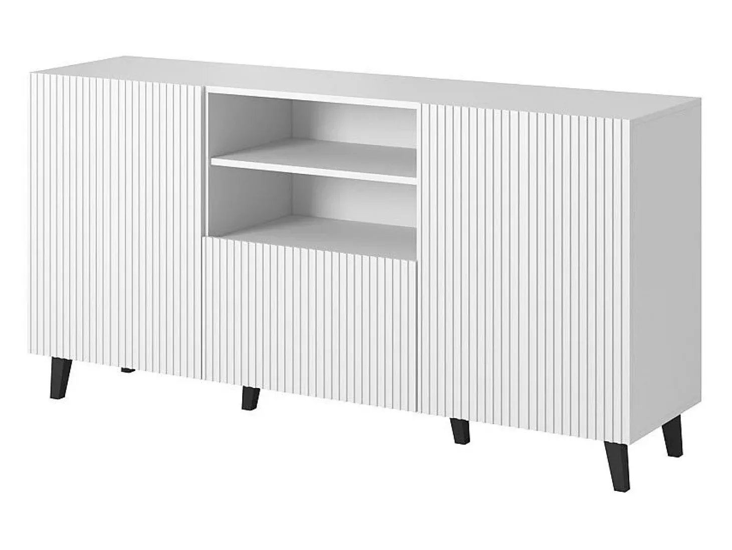 Aparador Gustave blanco 150 cm 1 cajón 2 puertas