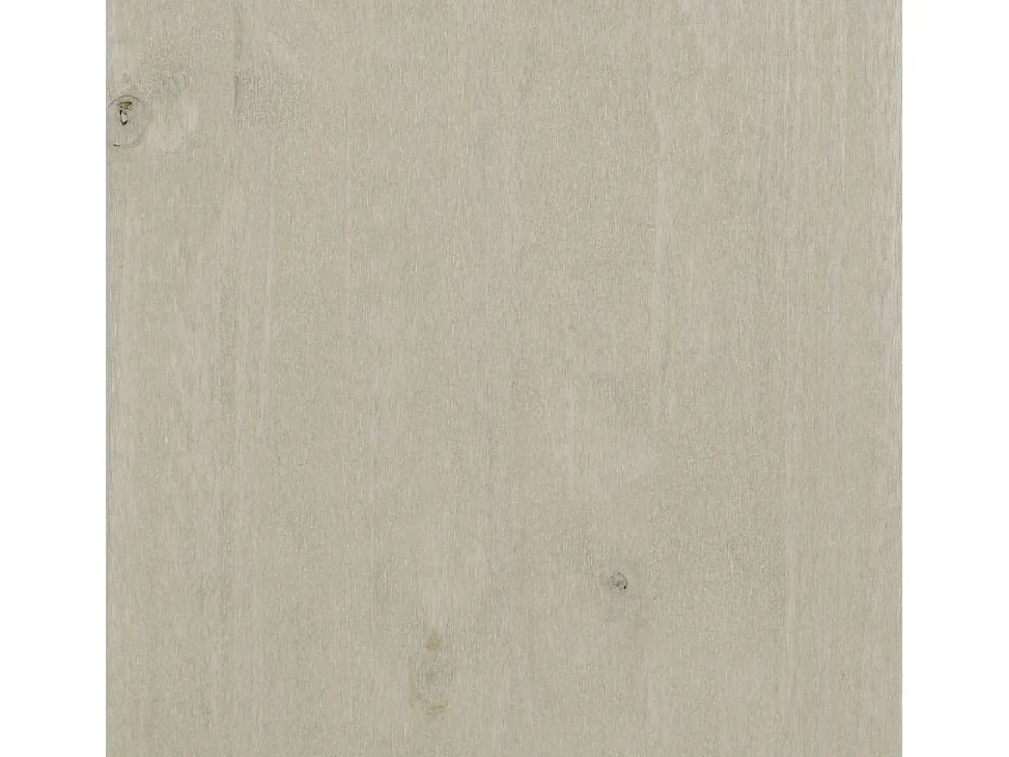 Aparador HAMAR Blanco 85x35x80 cm Madera Maciza de Pino