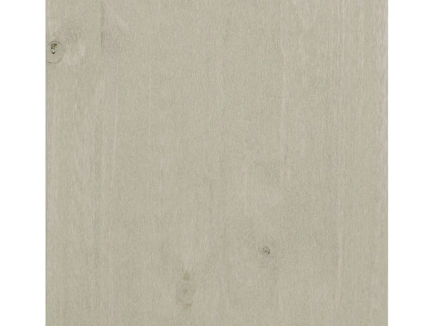 Aparador HAMAR Blanco 85x35x80 cm Madera Maciza de Pino