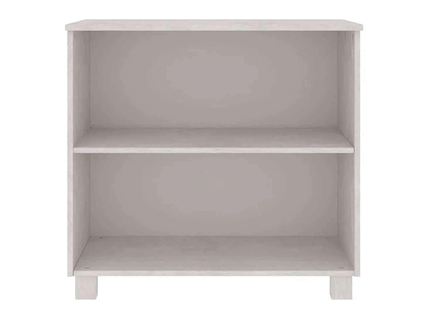 Aparador HAMAR madera maciza de pino blanca 85x35x80 cm ES46546
