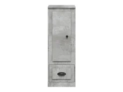 Aparador madera contrachapada gris hormigón 36x35,5x103,5 cm ES175434