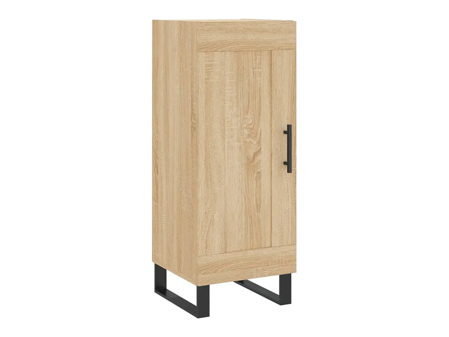Aparador madera contrachapada color roble Sonoma 34,5x34x90 cm ES18965