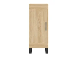 Aparador madera contrachapada color roble Sonoma 34,5x34x90 cm ES18965